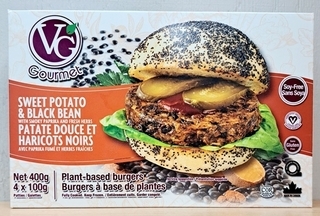 Frozen Burger - Sweet Potato & Black Bean (VG Gourmet)